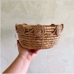 Fair Trade Handwoven Decorative Accent Basket